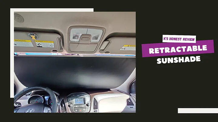 Retractable car sunshade - available for many models!