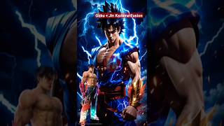 Jin Kazama Goku Fusion Anime