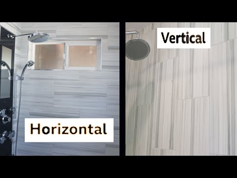 Video: Moeten tegels verticaal of horizontaal worden gelegd?