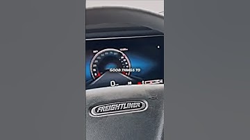 How to use Optimized idle on Freightliner next generation digital dashboard.