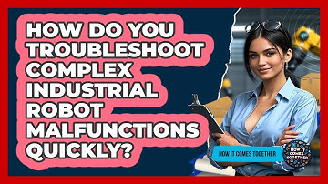 How Do You Troubleshoot Complex Industrial Robot Malfunctions Quickly? - How It Comes Together