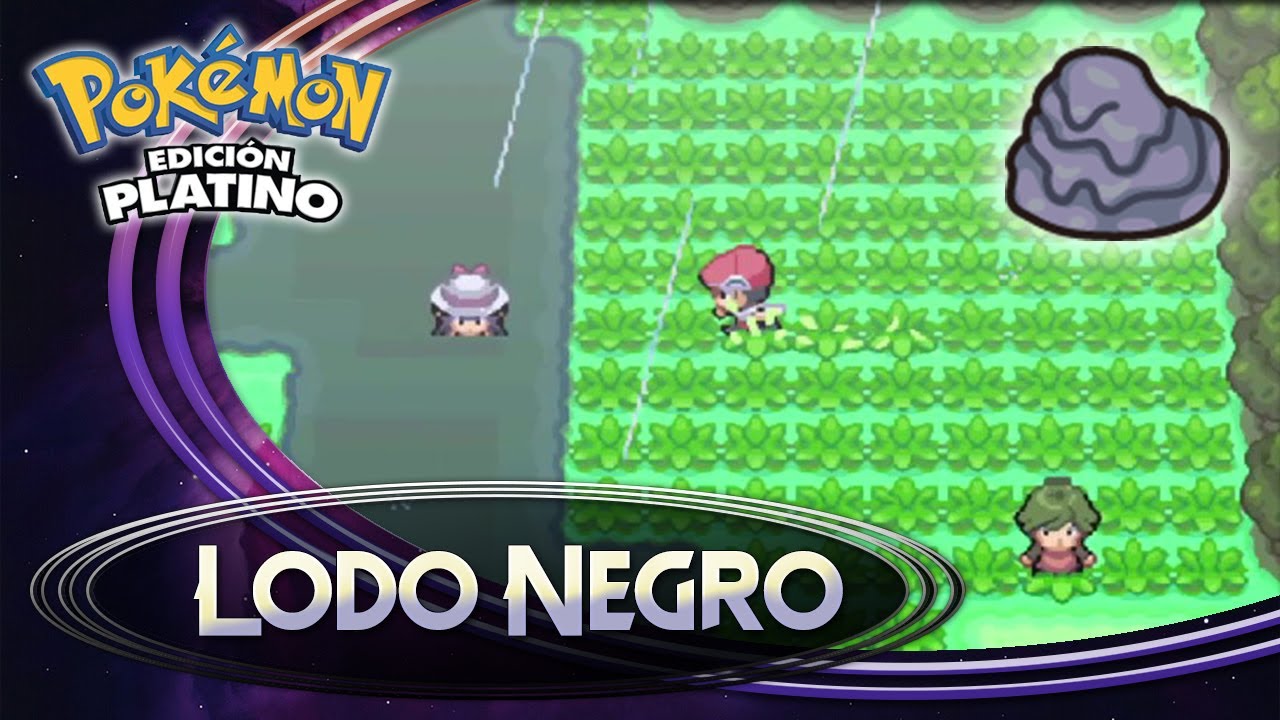 Cómo CONSEGUIR el LODO NEGRO en POKÉMON PLATINO 💥 GUÍA POKÉMON PLATINO