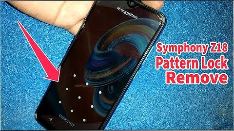 Symphony Z18 Hard Reset |How To Remove Pattern Lock & Password Lock #Symphony_Z18_Hard_Reset#Pattern