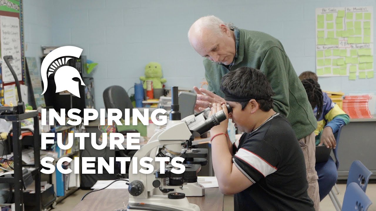 Microscopes and curiosity: A professor’s mission to inspire future scientists