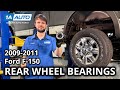 How to Replace Rear Wheel Bearings 2009-2011 Ford F-150