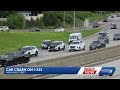 Crash on I-235 near 42nd Street causes traffic delays and emergency response