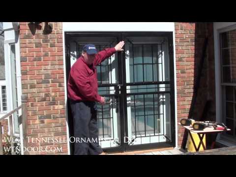 How to Install Double Security Storm Doors