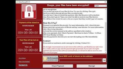 Microsoft warns ransomware cyber attack is a wake up call