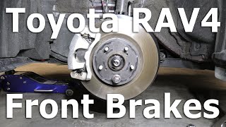 Toyota RAV4 (20192024): How To Replace Front Brake Pads And Rotors In The New Toyota RAV4?