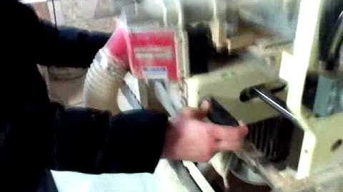 W1805 Shopfox Dovetail Machine in action