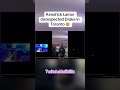 Kendrick Lamar DISRESPECT Drake in Toronto..
