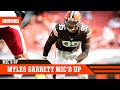 Myles Garrett Mic'd Up vs. Washington: Extended Cut | Cleveland Browns