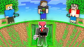 MANHUNT YARIŞMASINDA HACK İLE TROLLEDİM - Minecraft