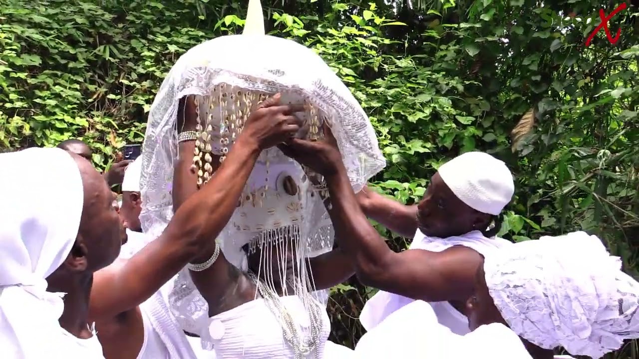 Procession of onigbaje in yewa land.