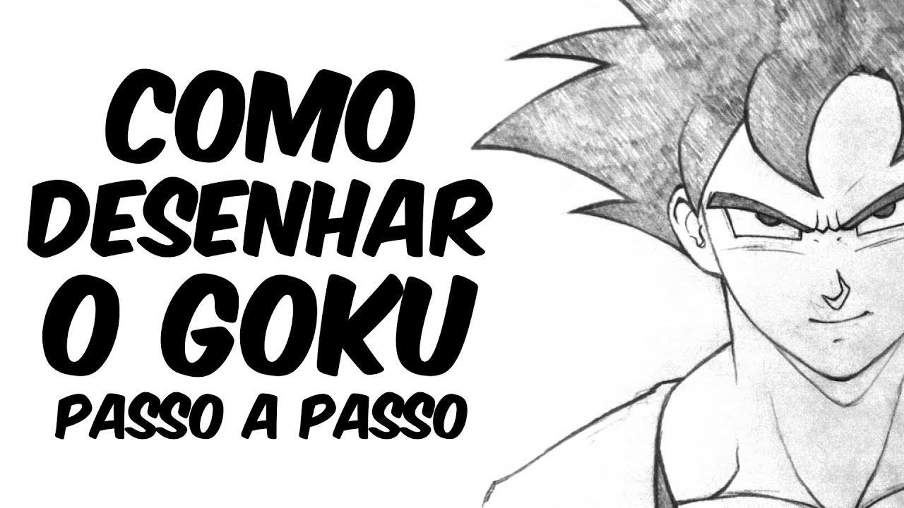 DESENHANDO GOKU PASSO 2 ♢Agora a - Aprenda A Desenhar