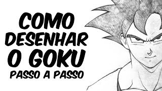 Respondendo a @aneeh71 #desenhando o goku sem tirar o lapis do papel #