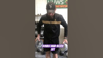 Grip challenge-double hand blob lift💪🏋️‍♂️🇬🇧