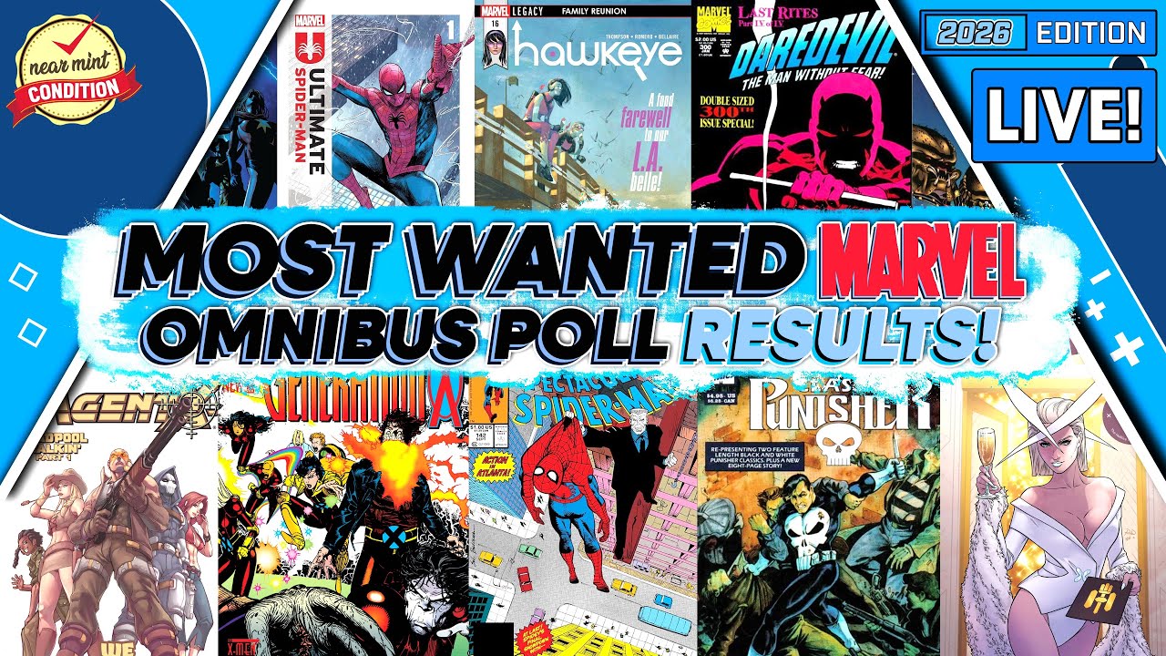 Your TOP 60 Most Wanted Marvel Omnibus! 2026 Edition! X-men
