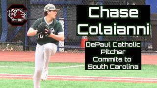 Chase Colaianni | DePaul Catholic Pitcher | Commits to SEC power South Carolina!
