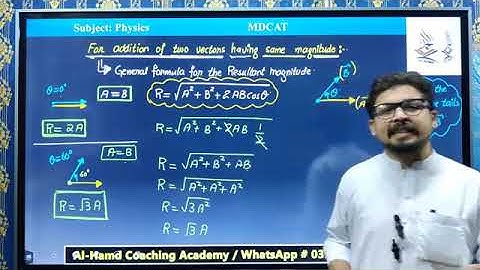 Lec #01    Force   Motion    MDCAT    By  Afnan Bakht   0