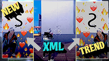 free fire video🖥️ || name xml | Tg suman yt #xml #in #description || Alightmotion video editing