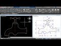 Autocad 2d practice drawing  exercise 5  basic  advance tutorial