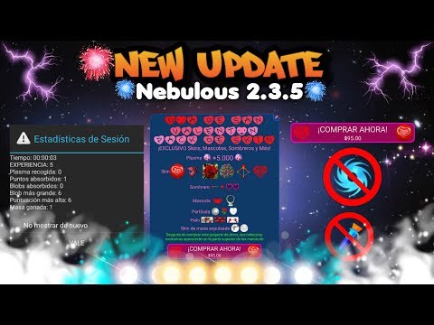 🔥Nebulous🍘 | Nueva Actualización 2.3.5 | Pack San Valentín, Nuevo Botón Y Más!