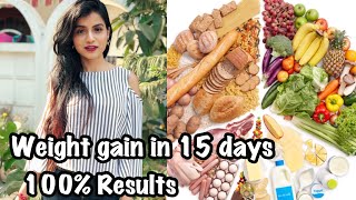 How to Gain Weight | My Weight Gain Diet Plan | What I Eat in a Day | Nidhi Chaudhary