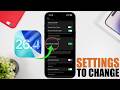 iOS 26.4 - 12 Settings You NEED to Change Immediately !