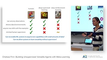 Chelsea Finn: Building Unsupervised Versatile Agents with Meta-Learning