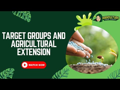 Target Groups and Agricultural Extension - YouTube