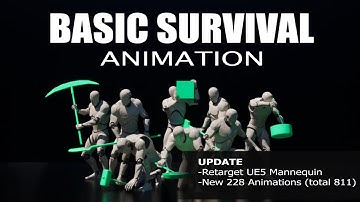 (Update) Basic Survival Animation Pack