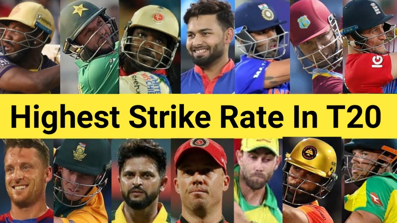 Highest Strike Rate In T20 Cricket 🏏 Top 25 Batsman 🔥 shorts suryakumaryadav rishabhpant