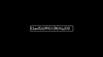 الذين قال لهم الناس|ماتيسر من سورة آل عمران بصوت حزين كروما شاشة سوداء القرآن الكريم