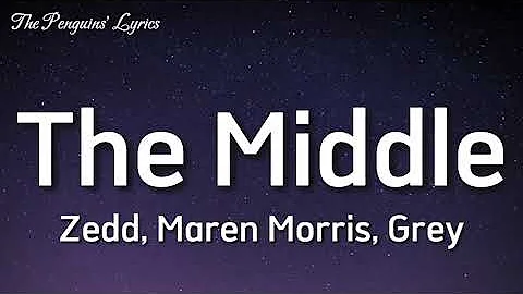 Zedd, Maren Morris, Grey ‒ The Middle (Lyrics)