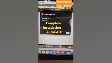 How to AutoCAD installation in mac #macbook #nacvook M1 M2 m3 #apple MacBook AutoCAD installation