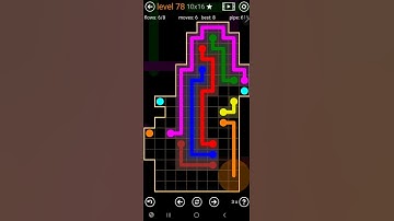 How To Solve Flow Free Amoeba Pack Level 78 10x16 Board Walk Through Solution Walkthrough