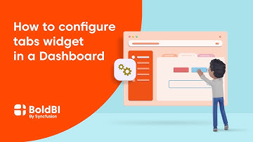 How to Configure Tabs Widget in a Dashboard