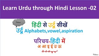 In this lesson you will learn about the sounds of urdu alphabets,
vowels, aspirated and non-connectors.please subscribe channel for next
a...
