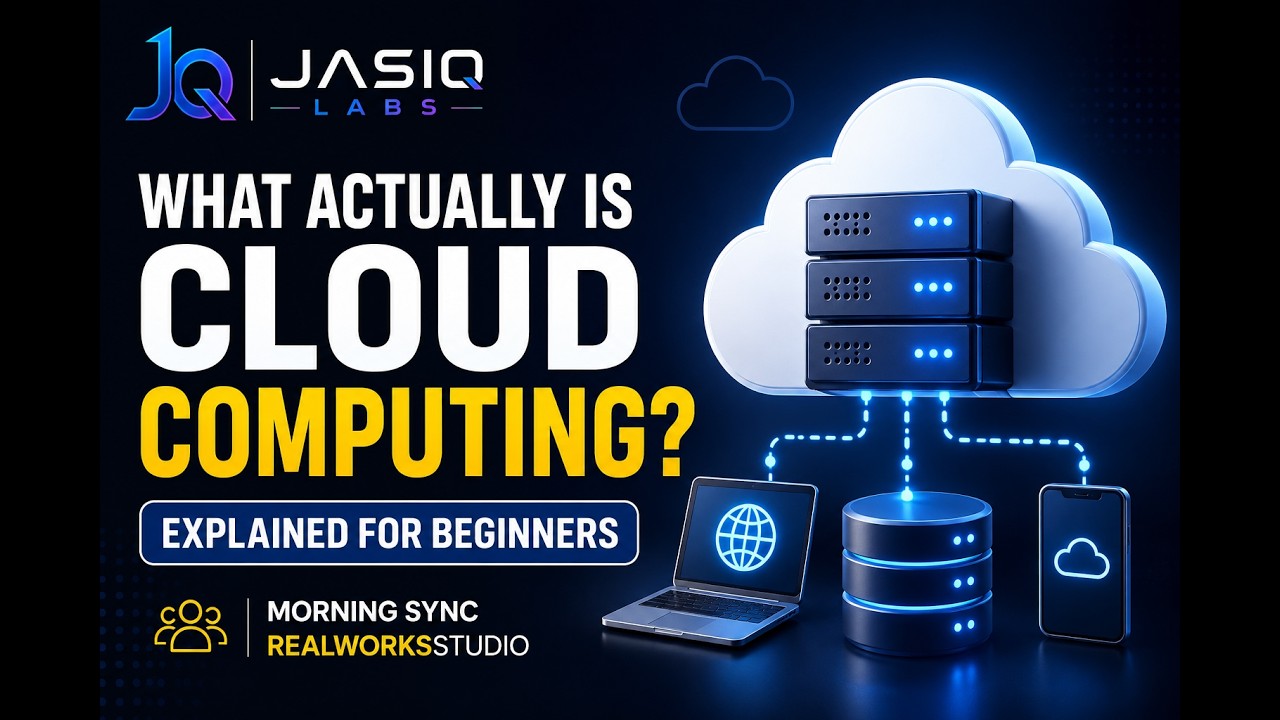 What Actually is Cloud Computing? Explained for Beginners | JASIQ Labs Morning Sync