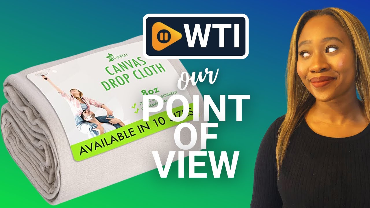 All Purpose Canvas Drop Cloth | POV | Would you buy it?