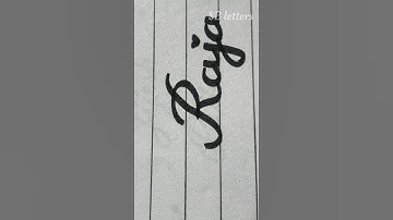 subscribe then comment your name #cursivewriting #handwriting #shorts #calligraphy #letters