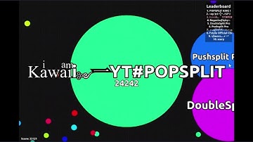 EPIC SOLO AGAR.IO PRIVATE SERVER // INSTANT MERGE // PART 1