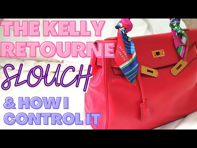 Vintage Hermes Kelly 32 Retourne  Review and Wear and Tear 