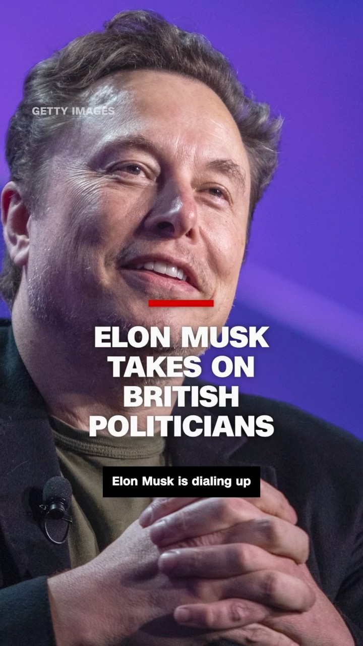 Elon Musk takes on British politicians