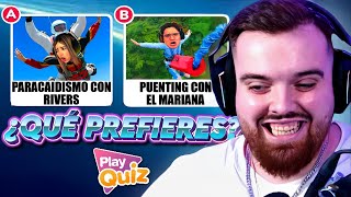 Ibai Hace el ¿Qué Prefieres? Especial Streamers / PlayQuiz Trivia