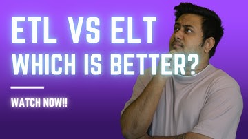 ETL vs ELT duidelijk uitgelegd!!