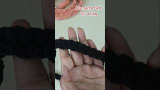 macrame belt for bag#macrame #macrametutorial #knot #tutorial