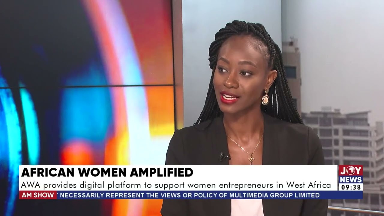 Still from African Women Amplified: AWA provides digital platform to support women entrepreneurs in West Africa