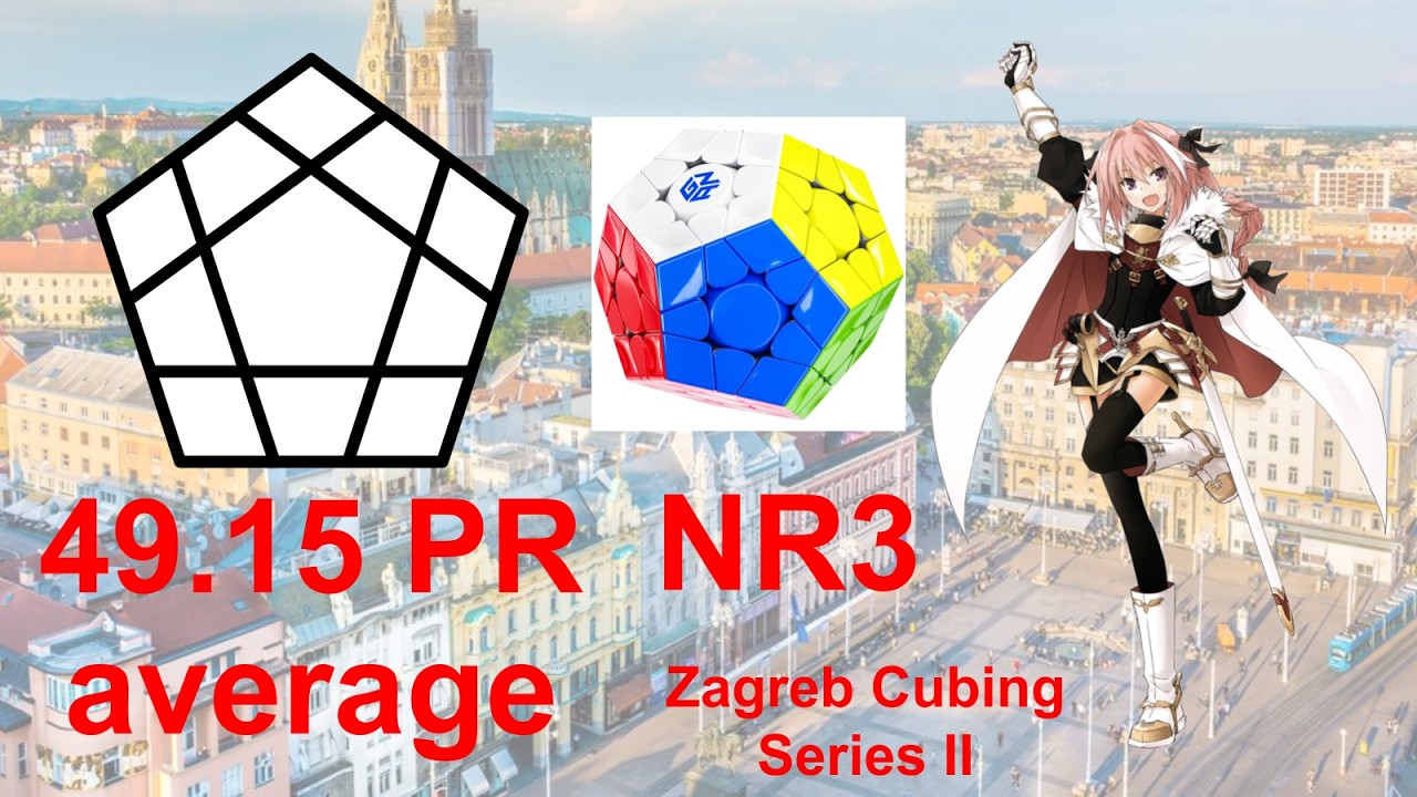 49.15 PR megaminx average (NR3) - YouTube
